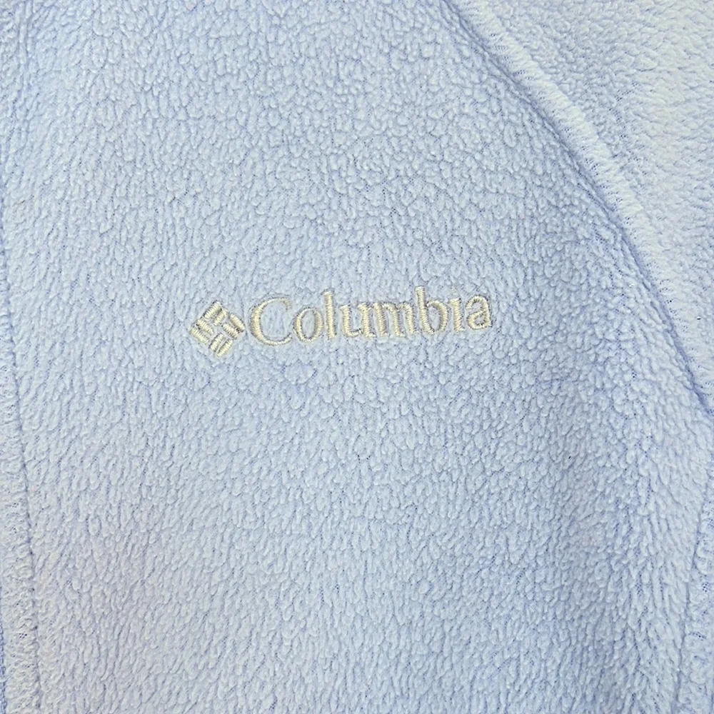 HOST PICK!! Columbia youth 10/12 periwinkle-purple polar fleece zipped j… - Picture 3 of 7
